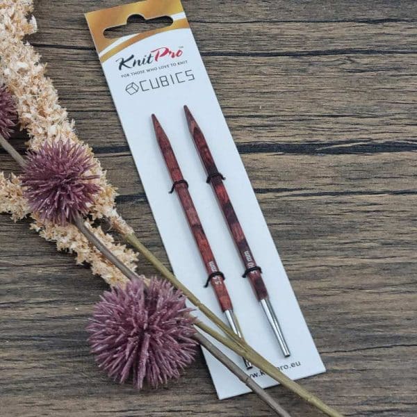 Bild på KnitPro Cubics Ändstickor