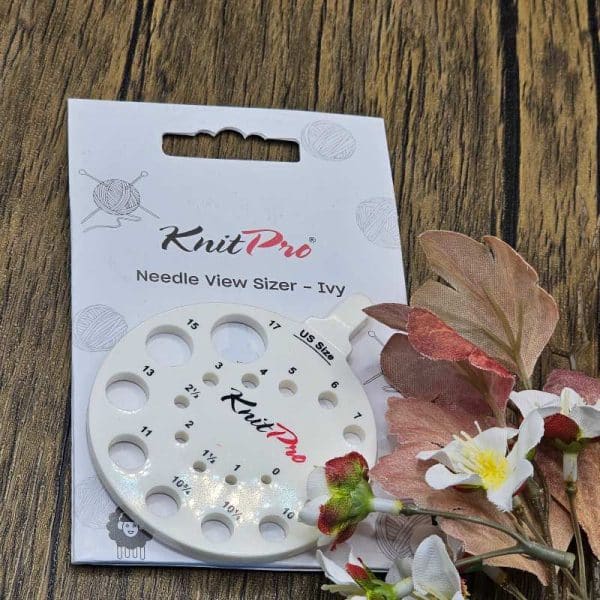 Bild på runt stickmått från KnitPro