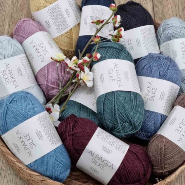 Bild på Alpakka Silke Garn