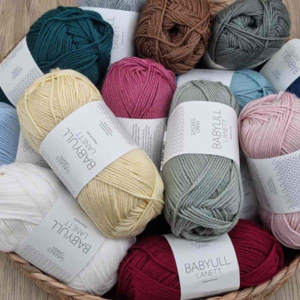 Bild på Babyull Lanett Garn