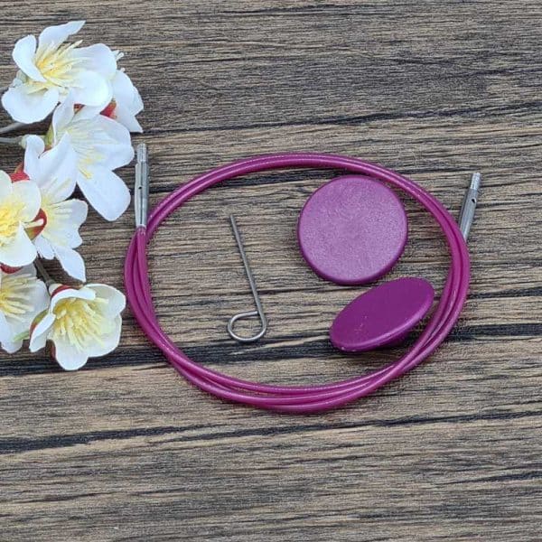 Bild på KnitPro Purple Kablar