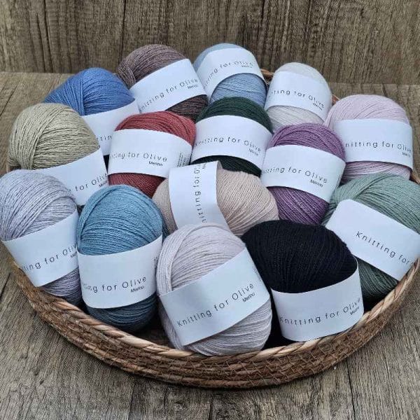 Bild på Merino garn från Knittnig for Olive