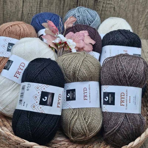 Bild på Fryd garn från Gjestal Garn